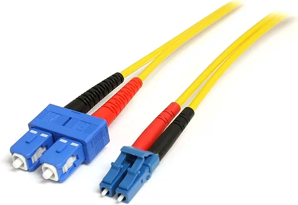 StarTech.com 4m Fiber Optic Cable - Single-Mode Duplex 9/125 LSZH Fiber Jumper Cord - LC/SC