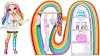 Rainbow High Amaya Rainbow Closet Playset Exclusive Rainbow Doll, Bonus Fashion & Shoes, Wallet, Hanger, Garment Rack, Shelf, Kids Gift for Ages 4