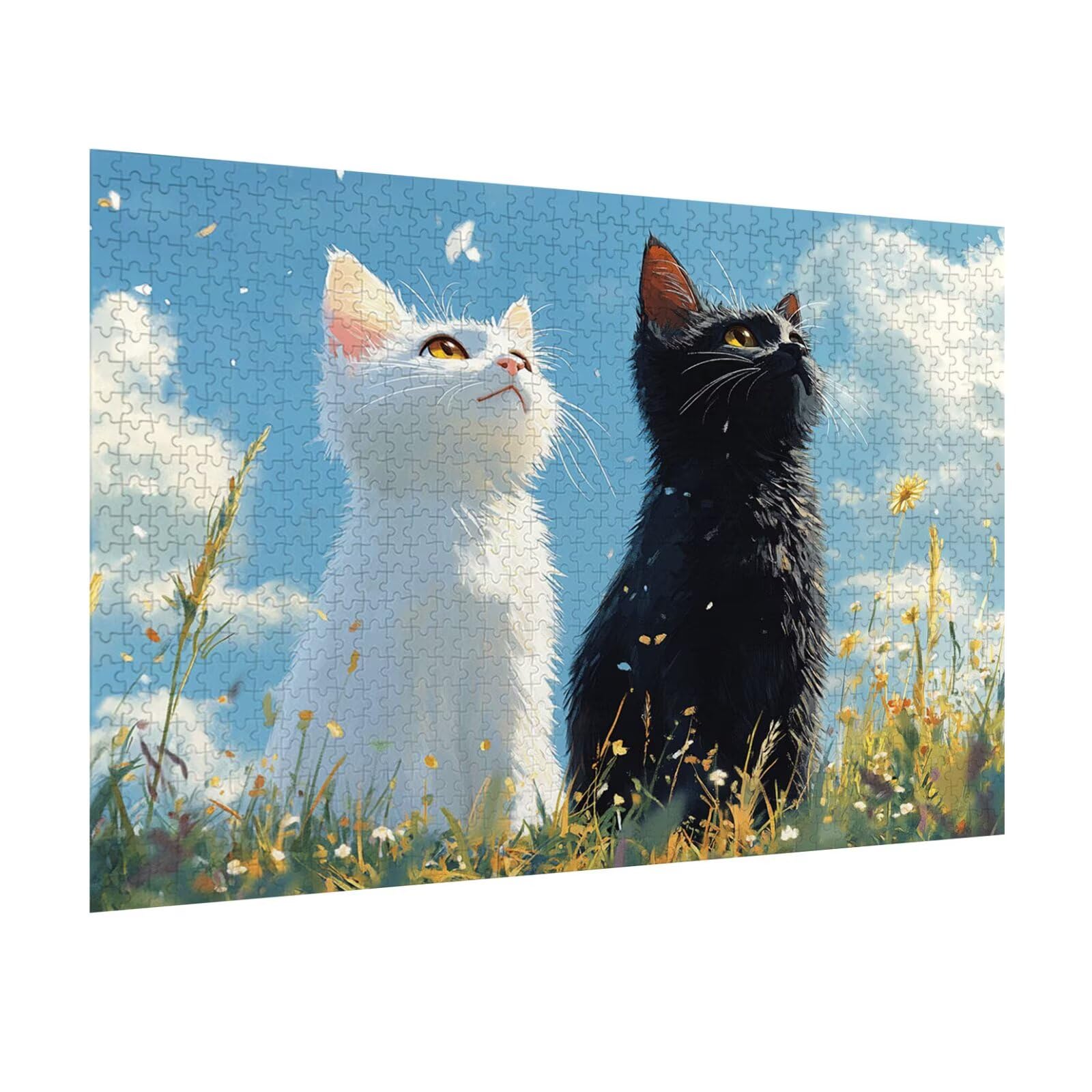 Puzzle 4000 Teile Katzen Herausforderndes Klassische Puzzles, n-488