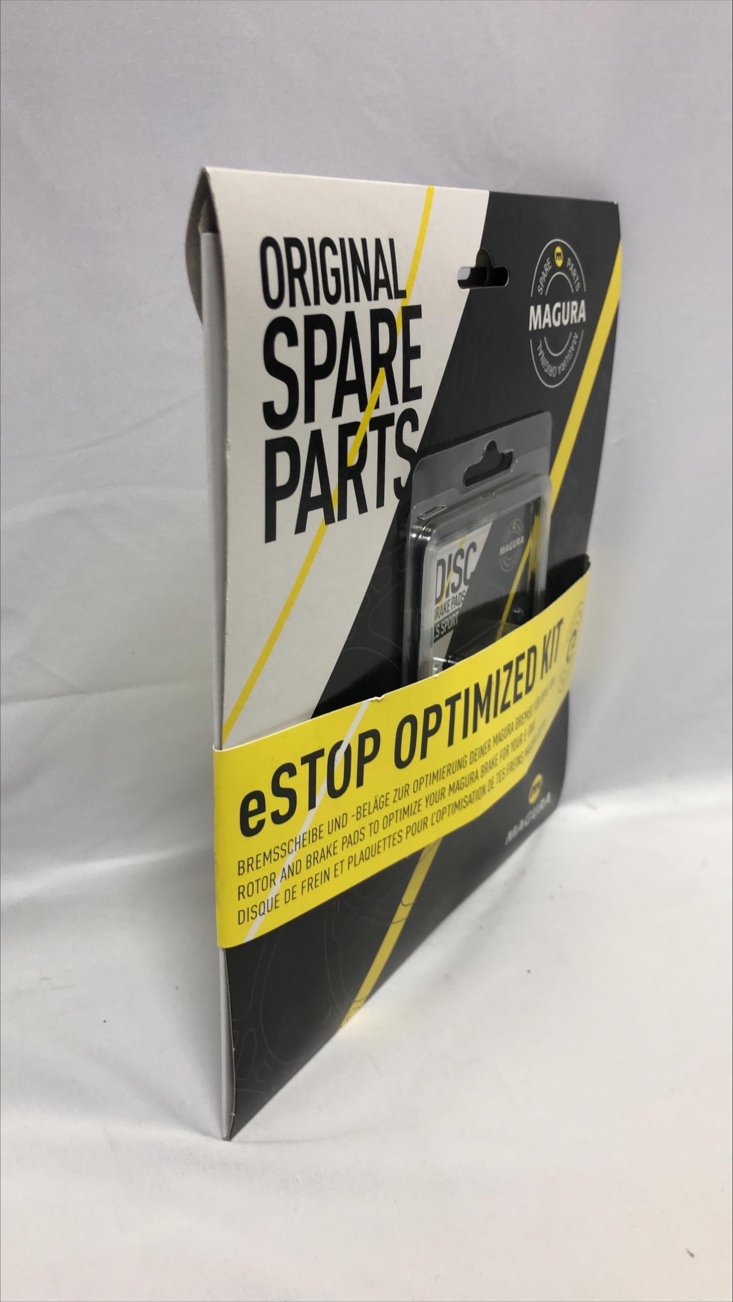 Magura MT eSTOP Optimiertes Kit mit 8.S MDR-P 6-Loch Ø180mm Bremsscheibe und Bremsbeläge