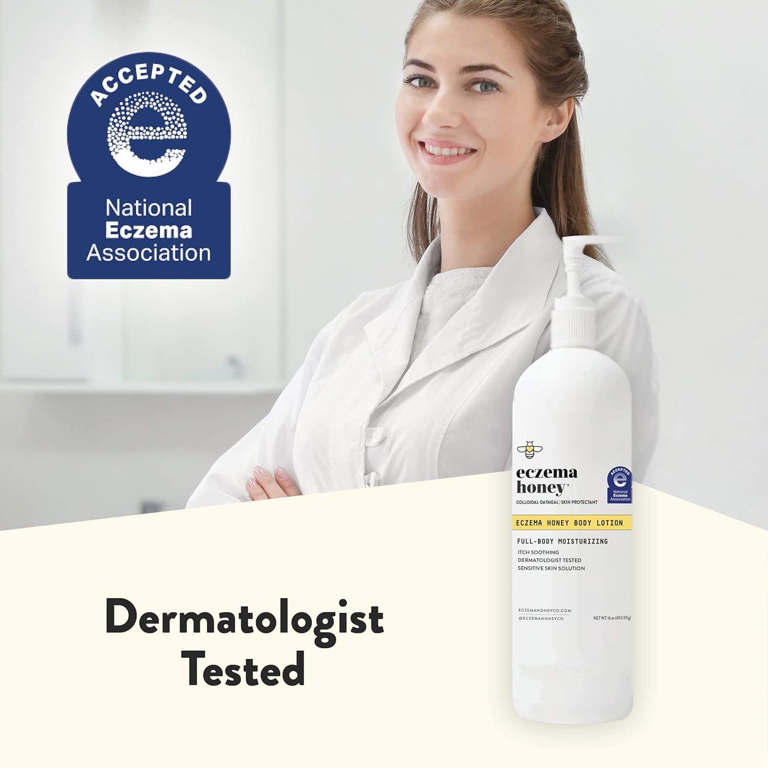 Buy ECZEMA HONEY Oatmeal Body Lotion Hand & Body Cream for Eczema