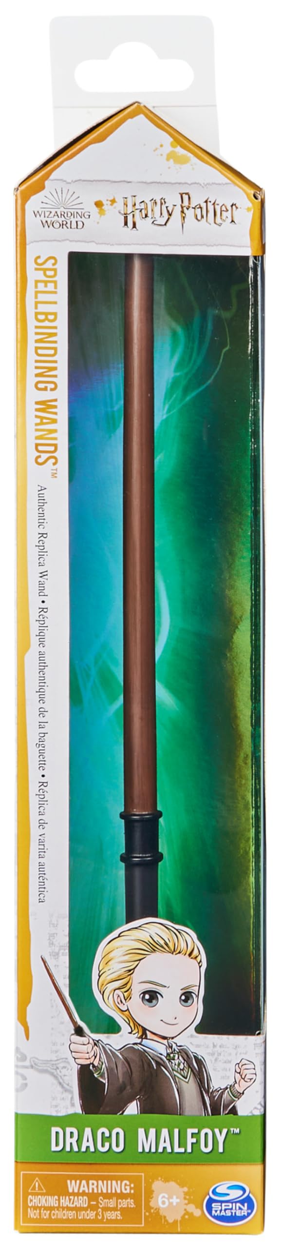 Official Wizarding World Authentic 12 Inch Spellbinding Draco Malfoy Wand |  Desertcart Seychelles, image size:577x2560