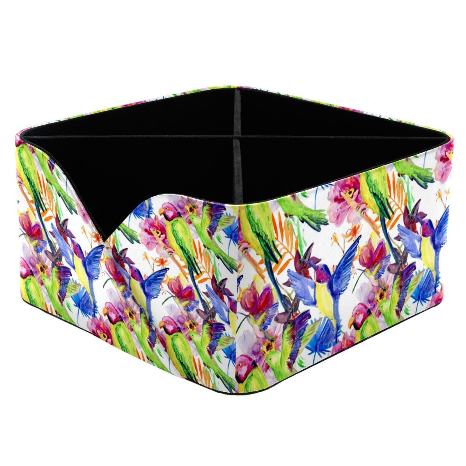 Pot à crayons Tropical et trieur 4 compartiments pour ranger
