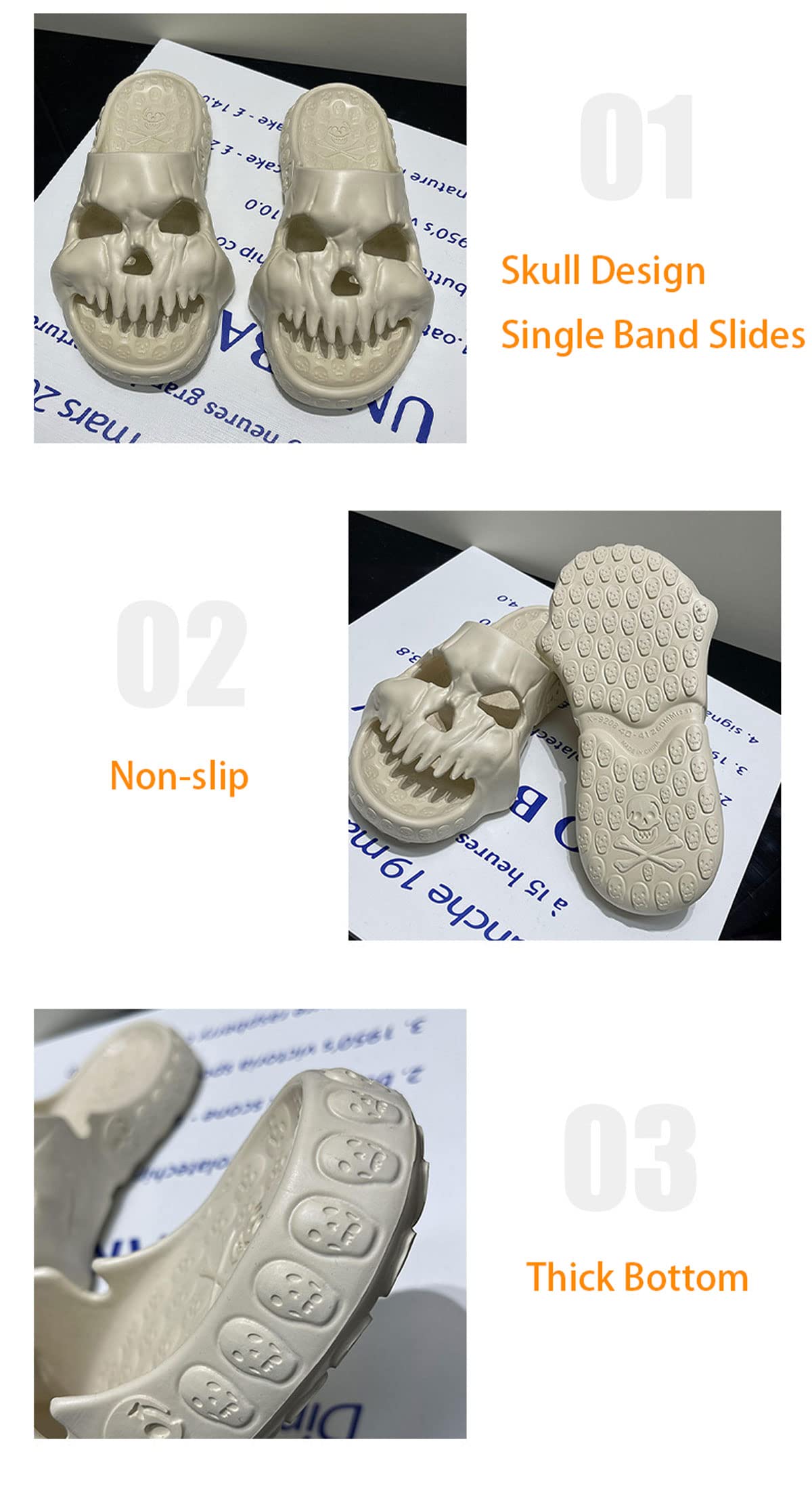 Skull Graphic Molded Slides Light Blue slide-17-seablue-skulls-scaled.jpg main image 3