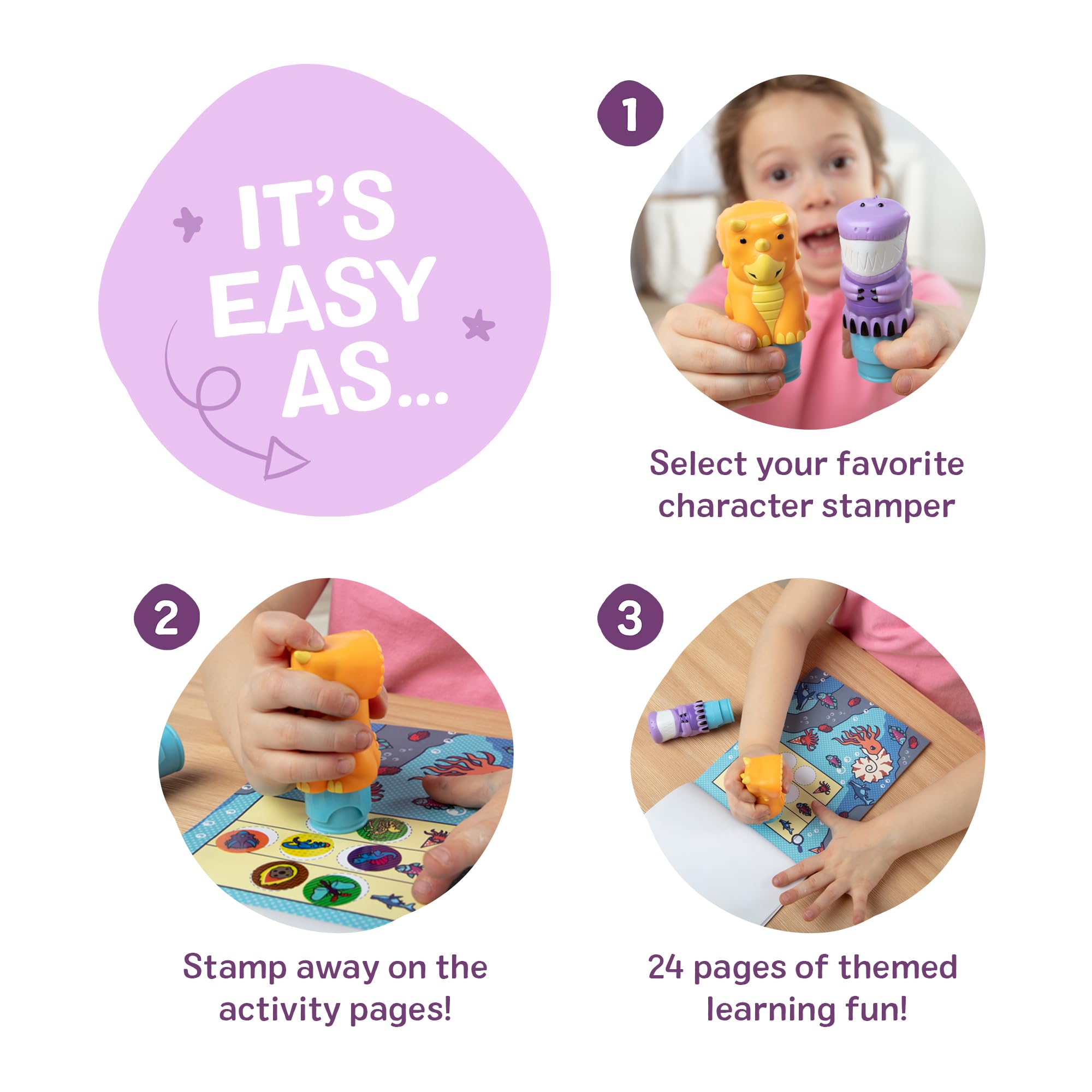 Melissa & Doug Sticker Wow! Deluxe Set - Dinosaurier