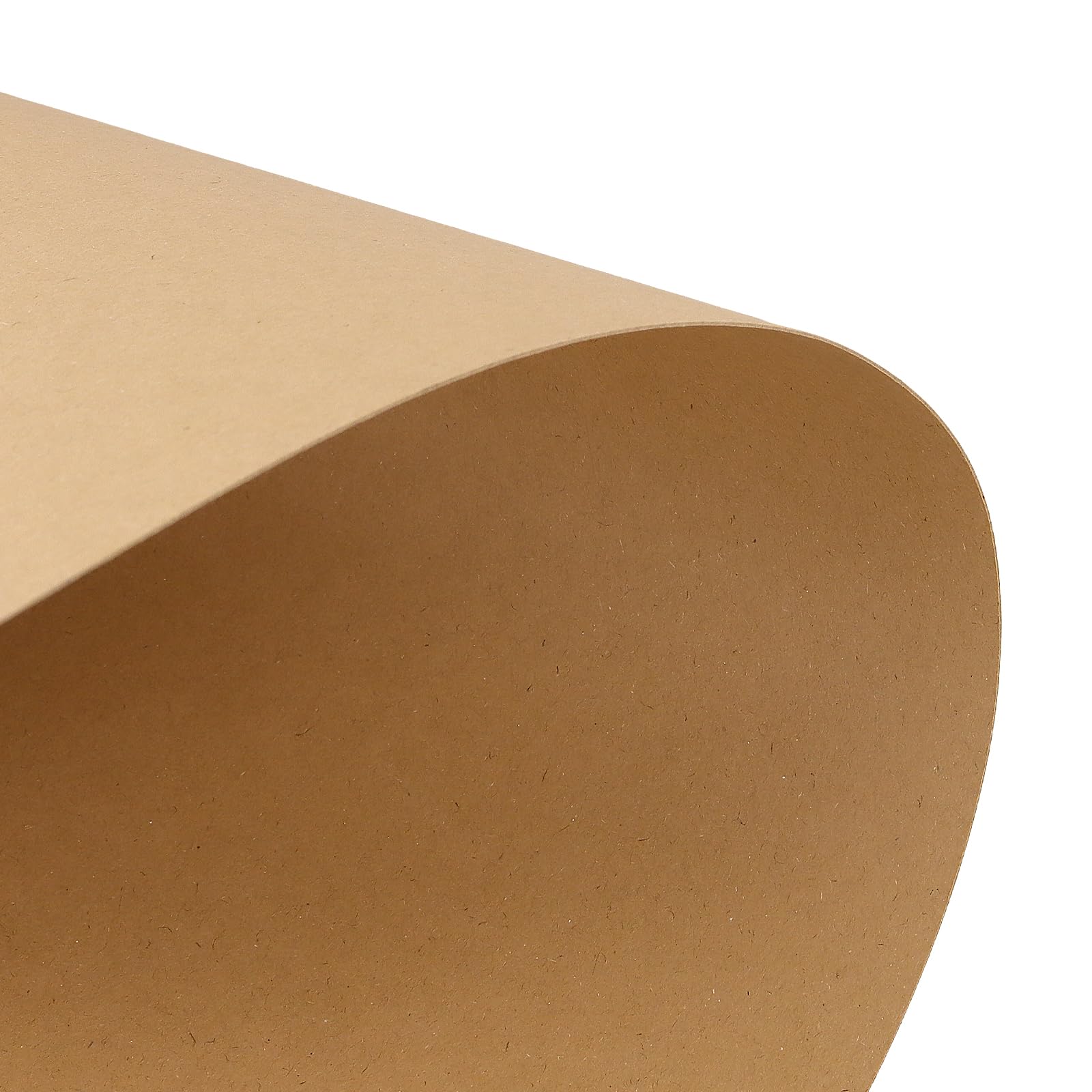 50 fogli di cartone kraft marrone da 28 x 35,6 cm, 0,5 mm, fogli di cartone truciolato per progetti fai da te, inviti, scrapbooking
