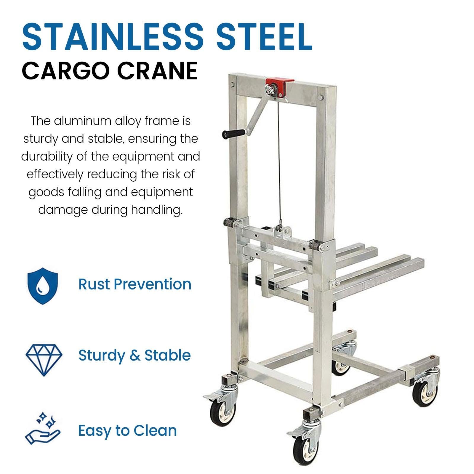 JYHHCYS Magazzino Transpallet Manuale 60kg Carrello Manuale Regolabile