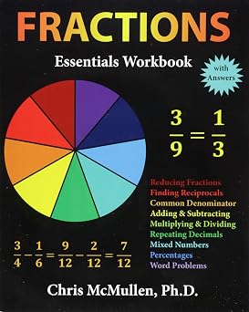 Fractions Essentials Workbook with Answers