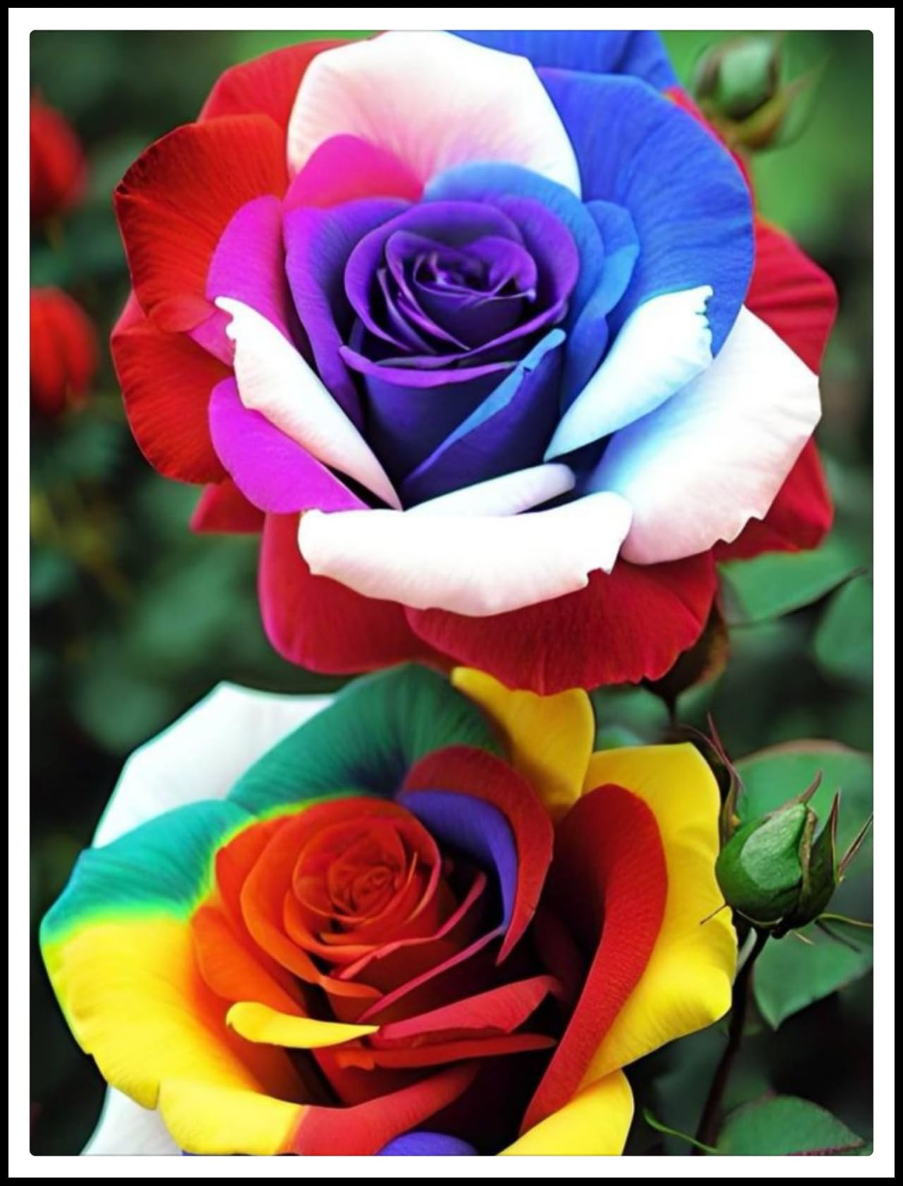 Rose Bulbs/Climbing Plants，Rose Rhizome, Vigorous Growing Plants/Mixed plantings of Gold Jade carvings Feel Beautiful.（CXXFGFT）-3 rhizomes-E