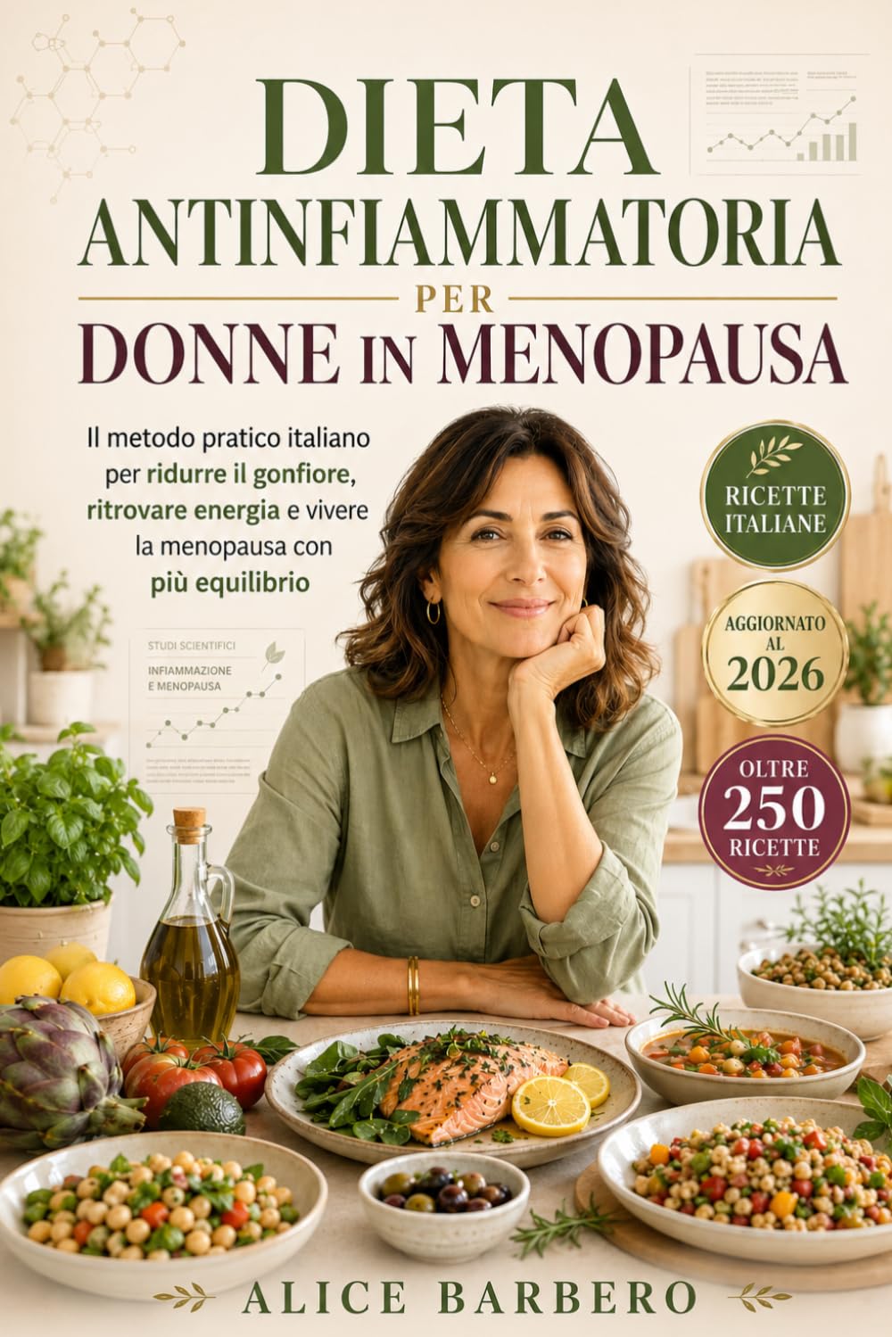 DIETA ANTINFIAMMATORIA PER DONNE IN MENOPAUSA: Il programma completo per ritrovare equilibrio, ridurre gonfiore e vampate, controllare il peso e ... pratico di benessere. (Rinascita Metabolica)