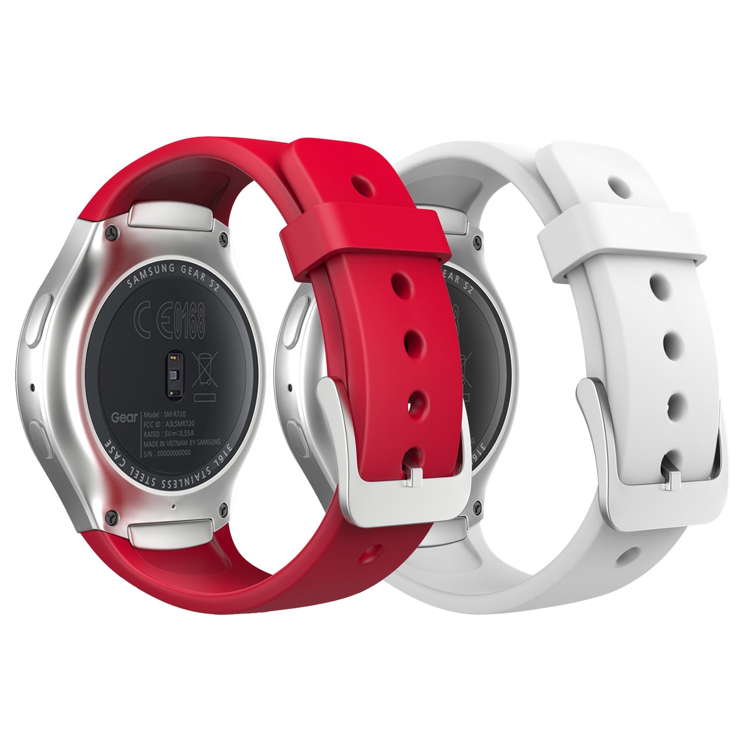 Amazon.co.jp: Gear S2用 交換バンド - ATiC Samsung Galaxy Gear S2 