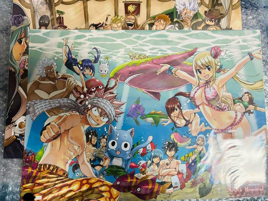 Amazon.co.jp: フェアリーテイル fairy tail 複製原画 当選品 全