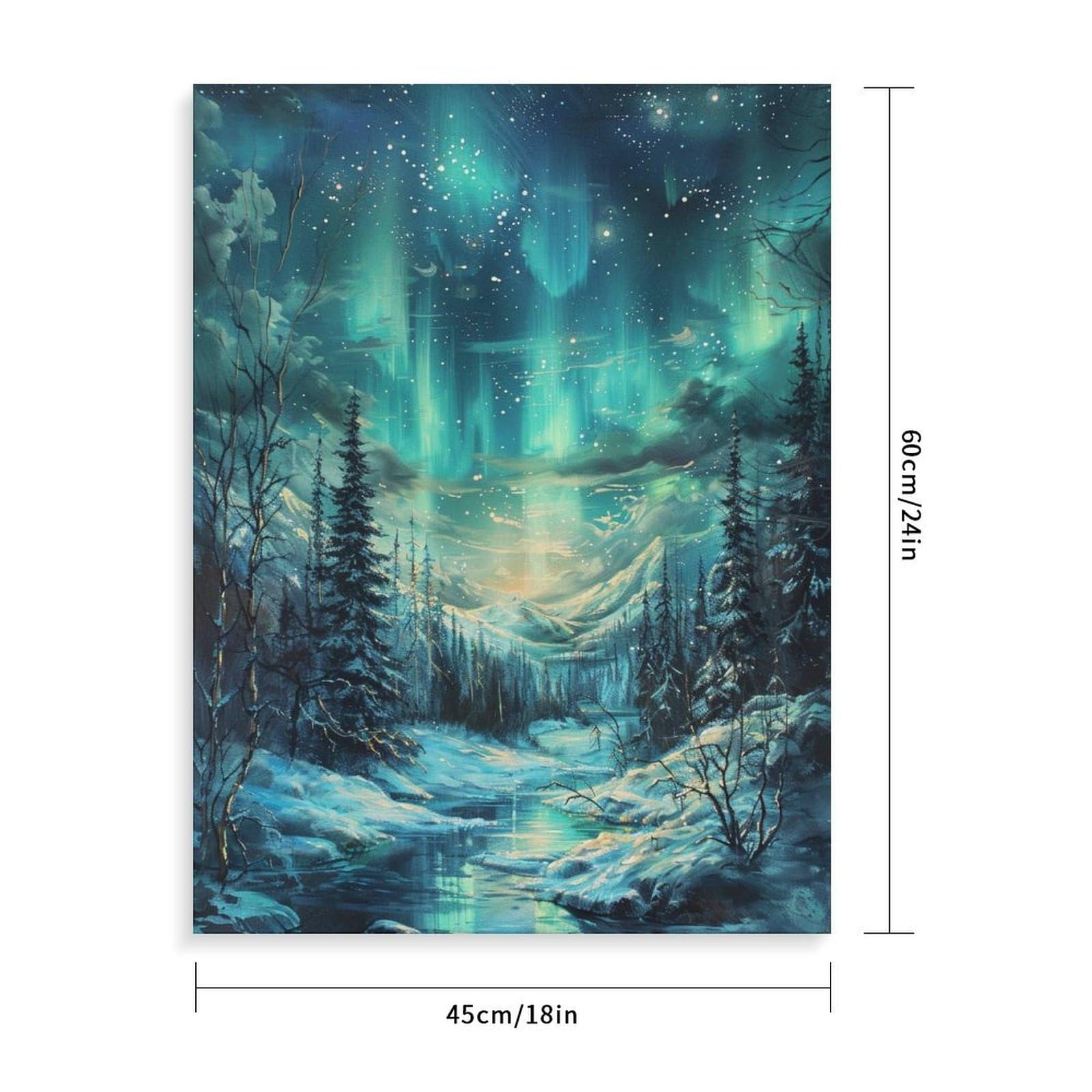 油絵(雪) 油絵 雪の林道 絵画 HR 通販 12737692｜Creema(クリーマ)