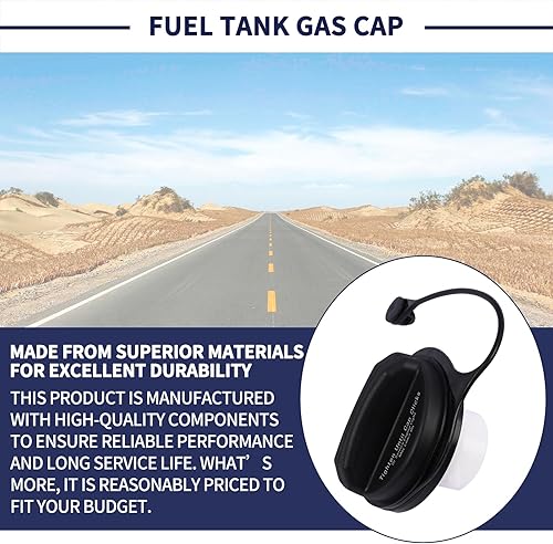 Miniatura 6 de GS3L-42-250B - Llenador de tanque de tapa de combustible compatible con Mazda 3 6 CX-7 CX-9 2007-2015 Reemplazar la tapa del tanque de combustible