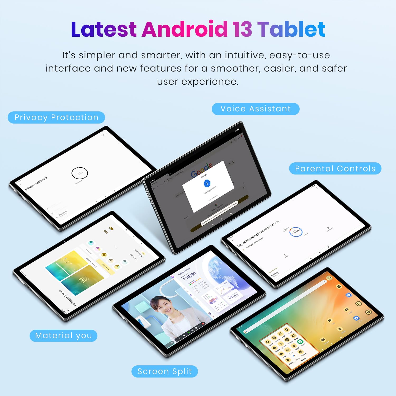 【在庫処分】【2024 Android 13 タブレット】TPZ タブレット 1 Amazon.co.jp: 【2024 タブレット 8000mAh】TPZ タブレット