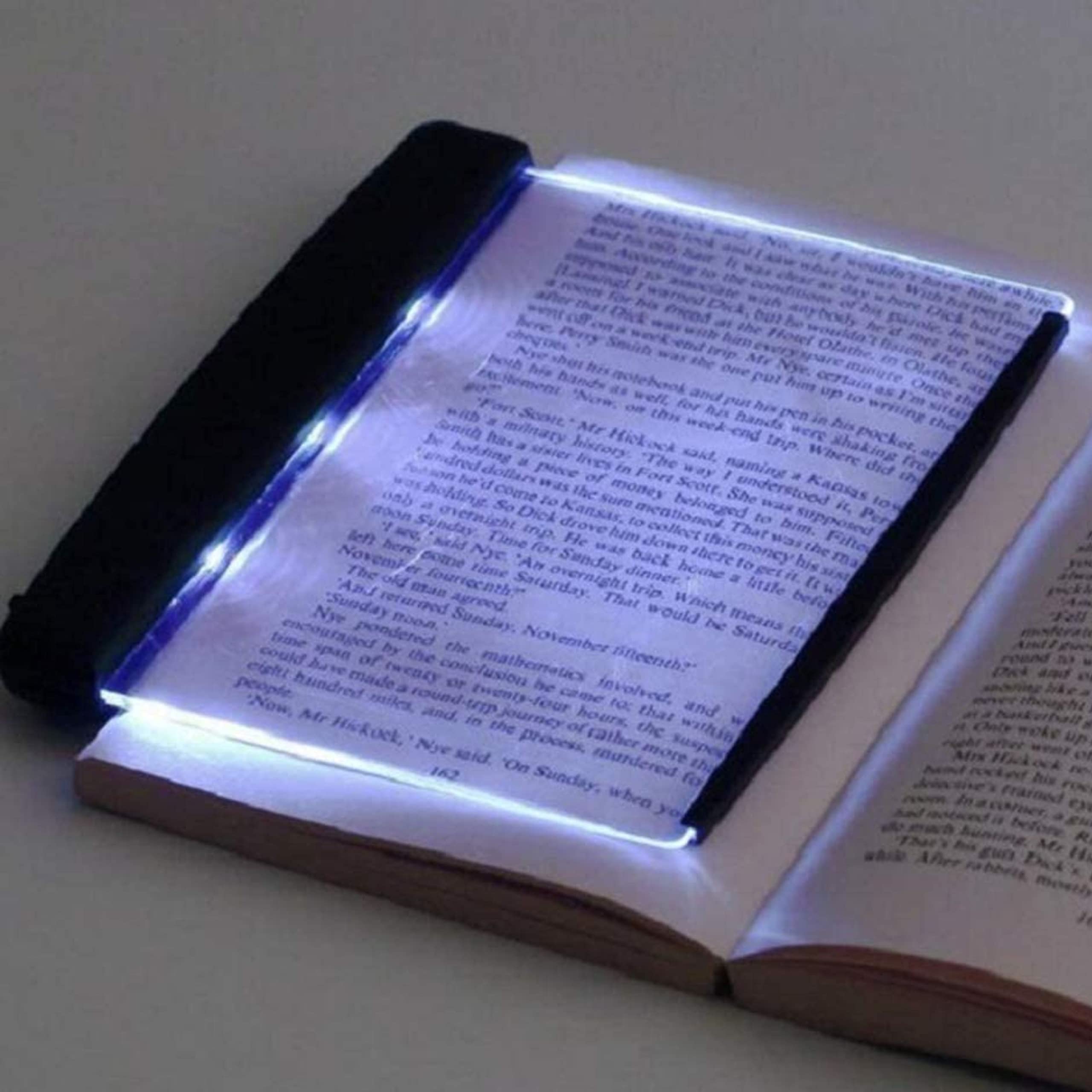 D & M fashion : LED Book Light Night Reading lamp | Portable LED Book Light Wedge Bed Time Reading Lamp (Multicolor, Pack of 1 x LED Light Panel)