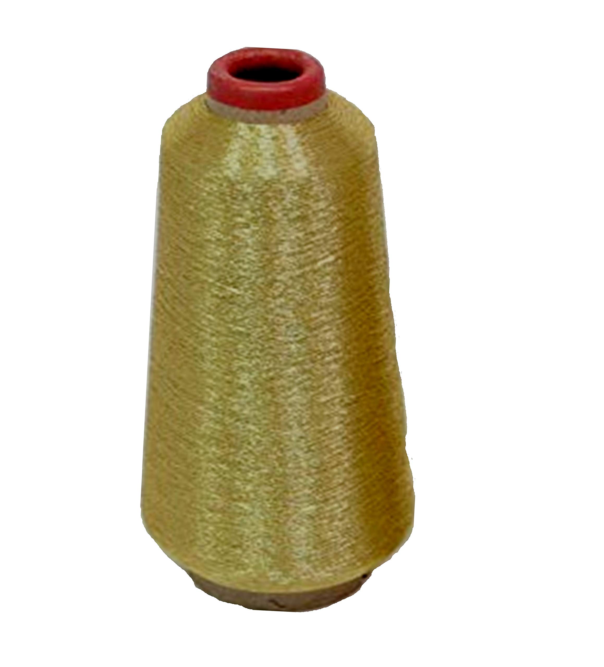 Metallic Embroidery Threads Different and Colours, (5000 Meters, Gold) for Embriodery, Sewing Much More Metallic Machine Embroidery for Computerized Embroidery and Decorative Sewing