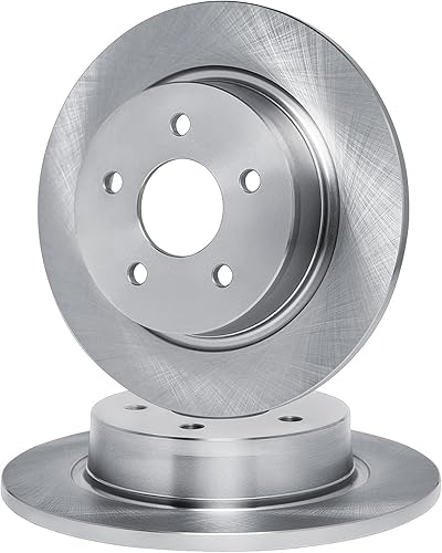 R1 Concepts Kit de rotor de freno trasero  Rotores de freno, disco de freno, compatible con Daewoo Leganza 1999-2002