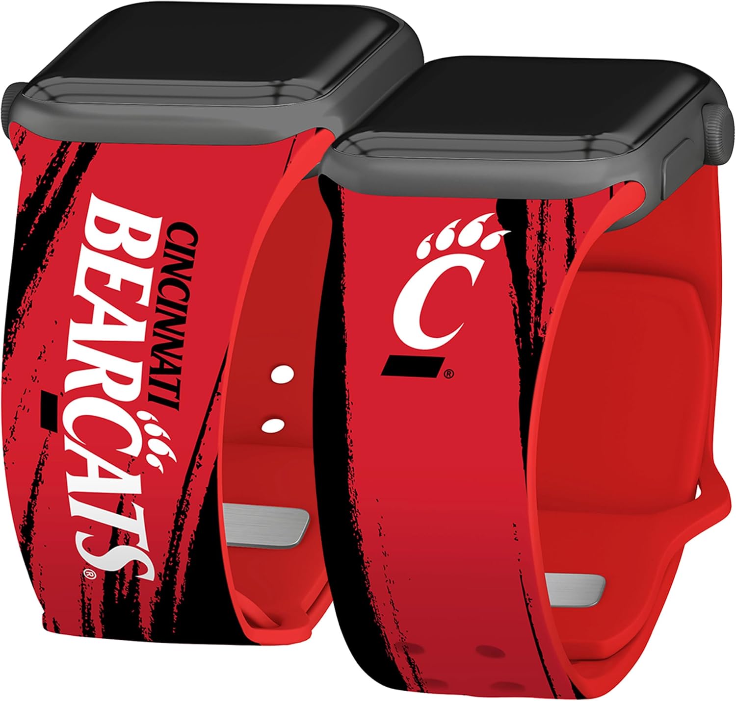 Affinity Bands Cincinnati Bearcats HD NCAA Watch Band Compatible with Apple Watch - All Series