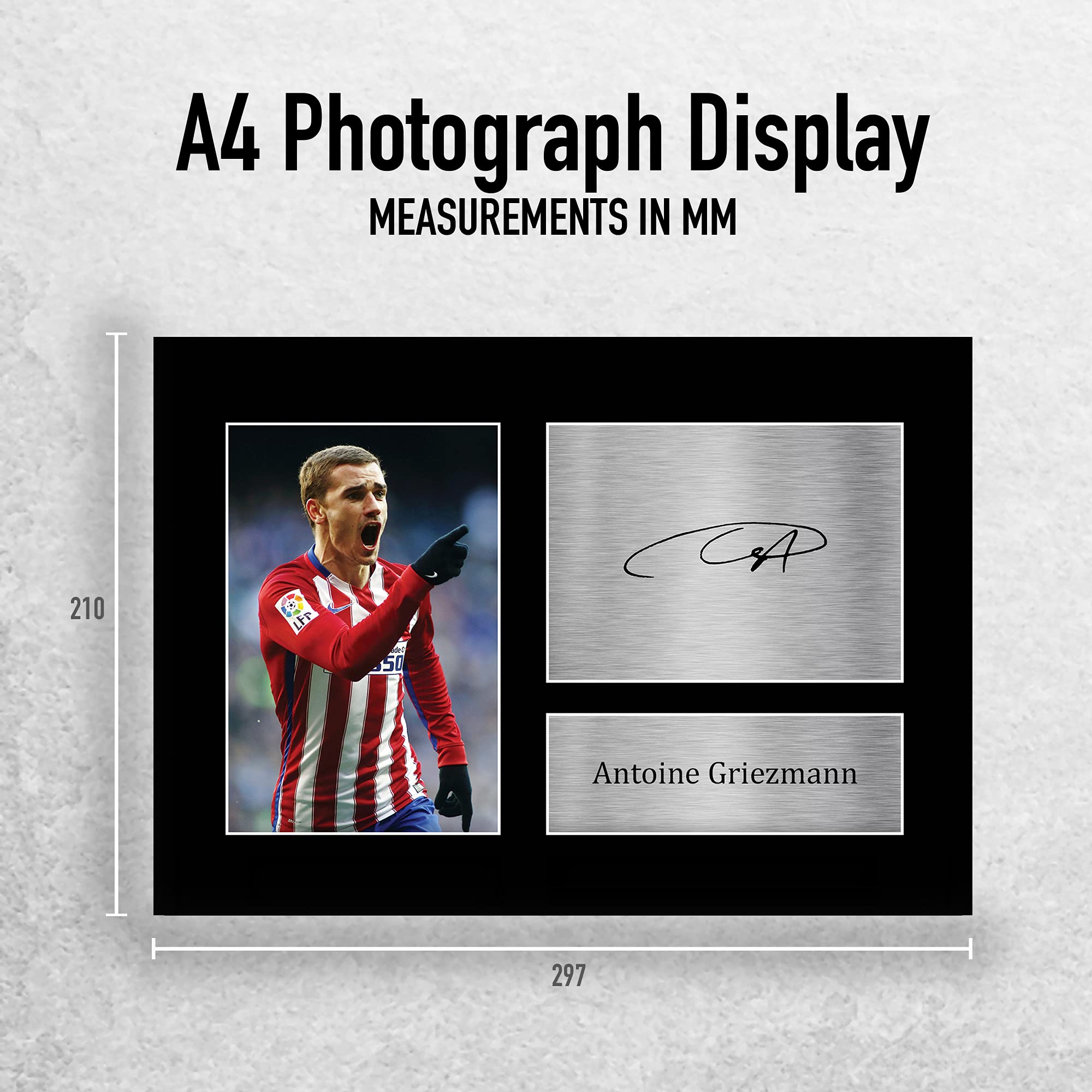 HWC Trading ISCO A4 Encadré Signé Image Autographe Imprimé Impression Photo Cadeau D'Affichage pour Real Madrid Fans De Football