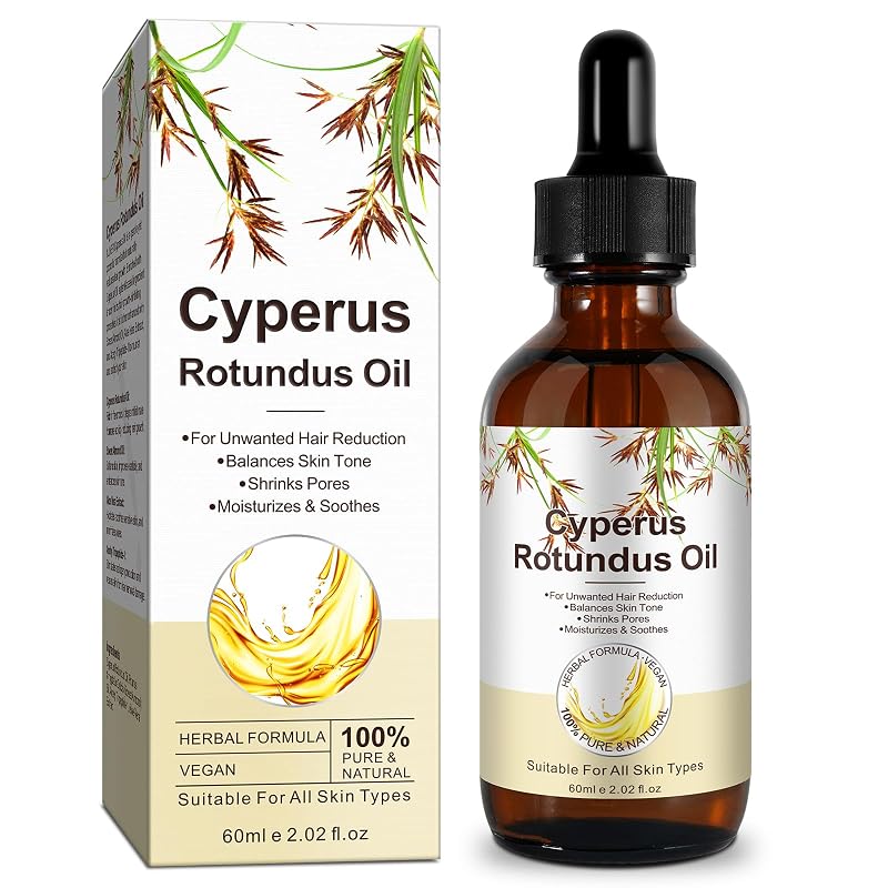 Óleo de Cyperus Rotundus NIFEISHI para cuidados da pele, 60 mL