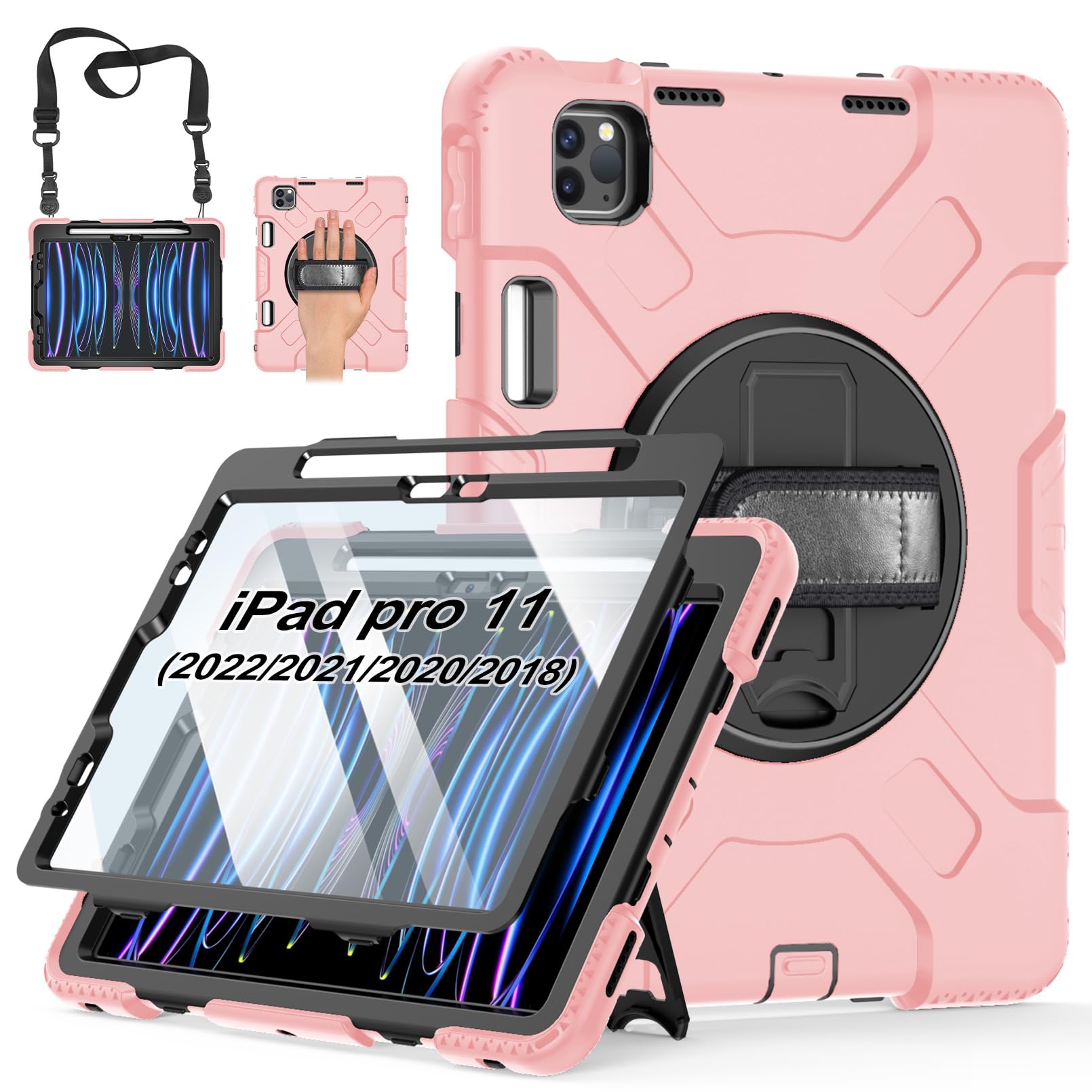 Miesherk STOCK Case for iPad Pro 11 4th/ 3rd/ 2nd (2022/2021/ 2020/2018) — Amazon image 28