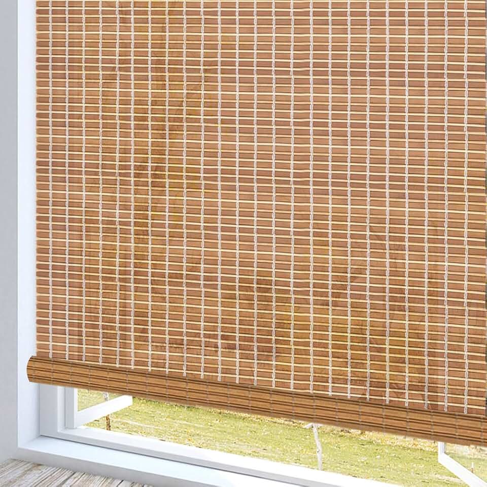 blackout liner for bamboo shades