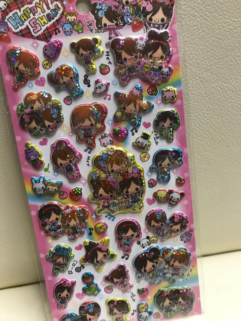 Amazon | ラメ あめちゃんシール クーリア HAPPY SHAKE シール