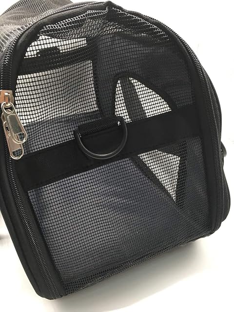 Foto 4 de 6 de TIYOLAT Bolsa de Transporte para Mascotas, Bolsas de Lona aprobadas por aerolíneas