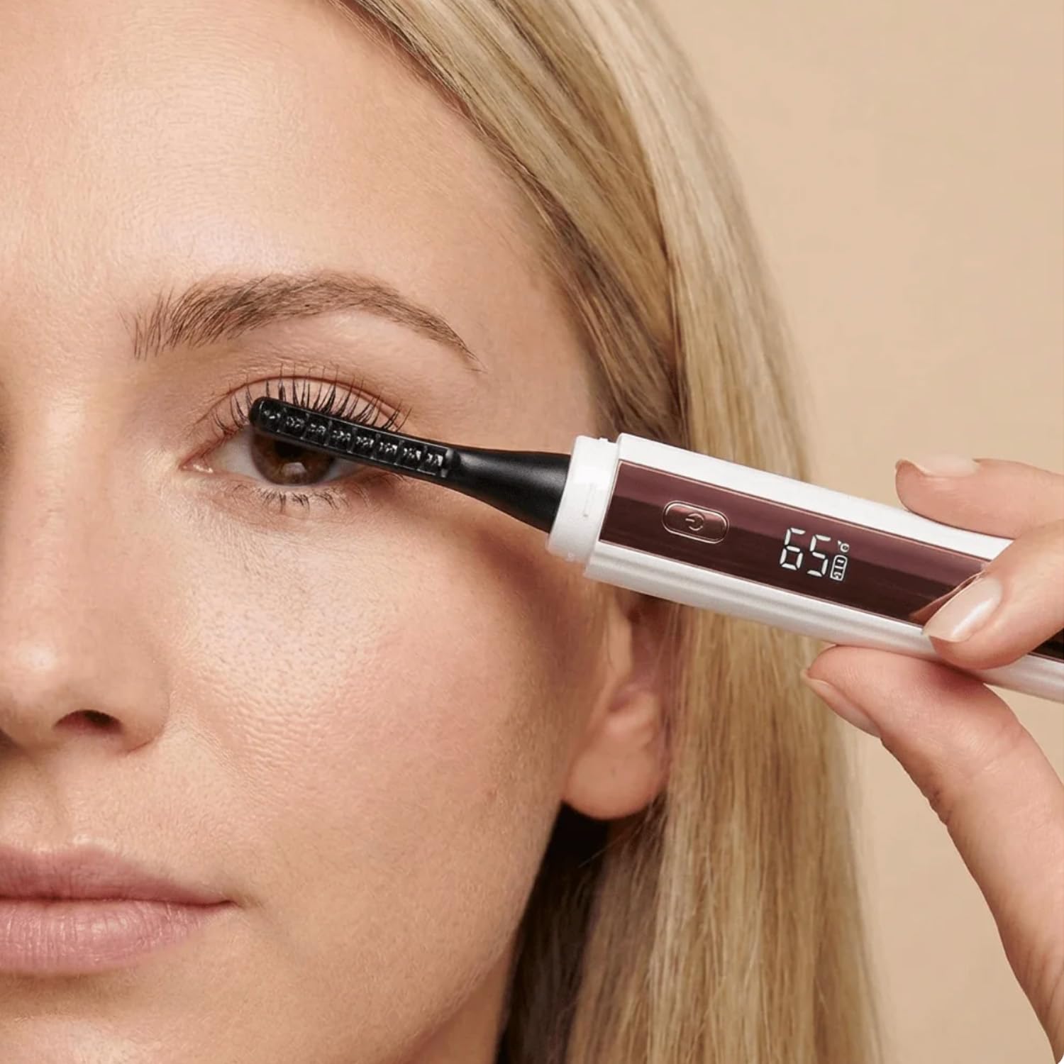 Yunae Curler Recourbe Cils Chauffant, 4 Niveaux De Température Réglables.