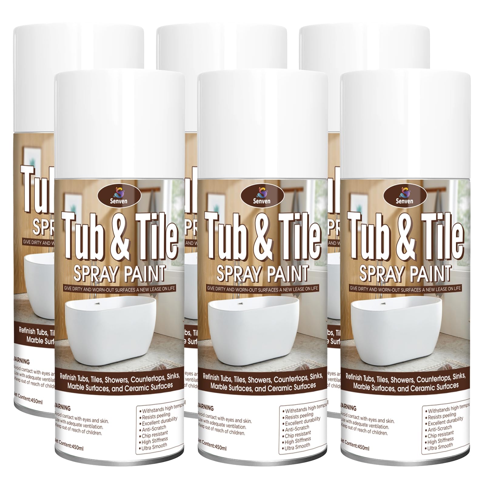 SENVEN Tile Paint 6Pack