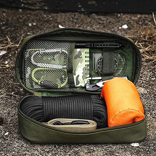 Miniatura 5 de Bolsa de herramientas para exteriores, bolsa de almacenamiento portátil, bolsa de herramientas táctica EDC Bolsa de herramientas Molle Bolsa médica