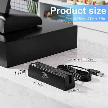 YL160 USB 4 in 1 Multifunction Magnetic Card Reader/Contactless/PSAM Card Reader Writer only for Professional Person,Simply Plug and Play