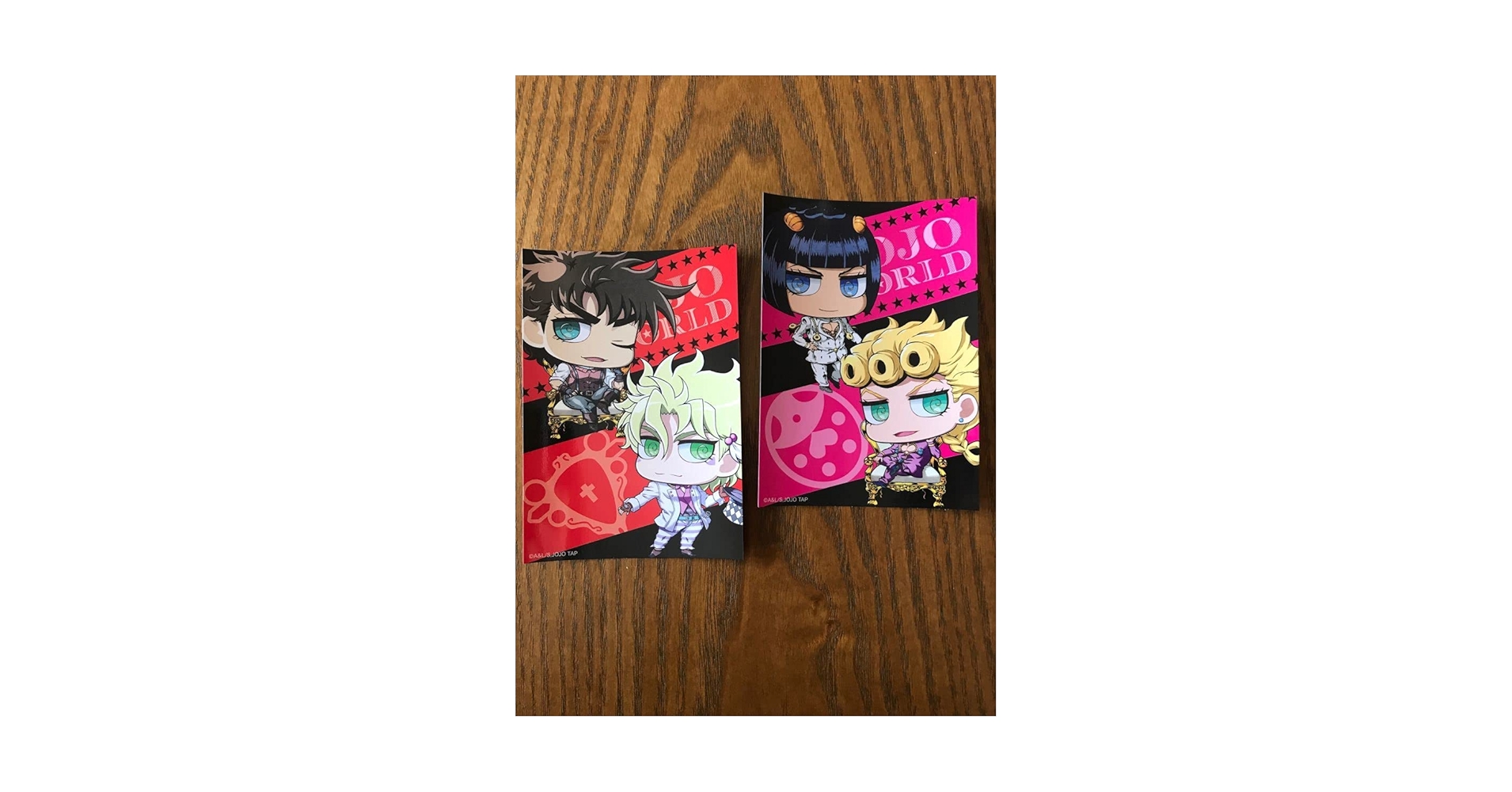 JoJo's Bizarre Adventure JoJo World Tarot Style Card Bromide