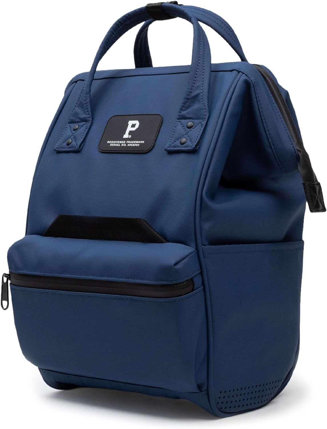 Portland Gear Cascade Backpack, Weather-Proof Construction, Perfect for Daily Use and Travel, Padded Laptop Sleeve and Adjustable Straps, Compact Size, 13.5L, Navy