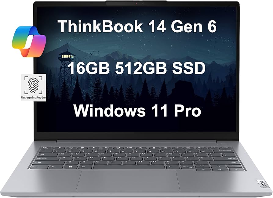 Amazon.com: Lenovo ThinkBook 14 Gen 6 Business Laptop (14