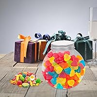 Vista 12 de Luxshiny Bolas de bebida de Navidad, 5 unidades, bombillas para botellas de agua, bolas de alcohol, tarros de dulces transparentes, cajas