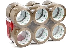 BOMEI PACK Heavy Duty Brown Shipping Tape