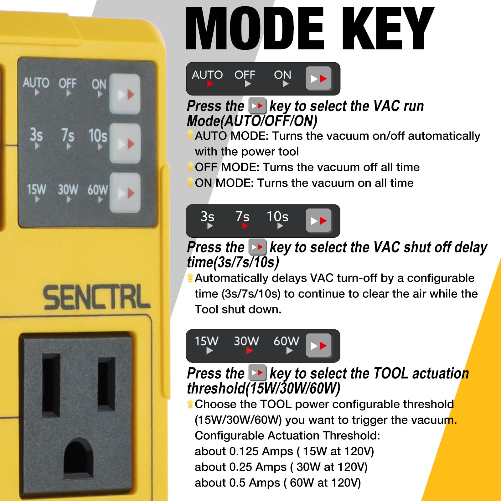 Automatic Vacuum Switch for Power Tools - Hands-Free Dust Control -4