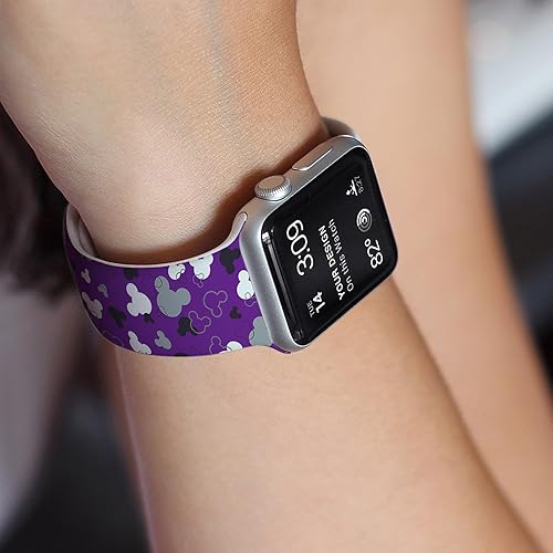 Miniatura 2 de Correa de silicona de dibujos animados compatible con Apple Watch de 1.496 pulgadas, 1.575 pulgadas, 1.614 pulgadas, 1.654 pulgadas, 1.732 pulgadas,