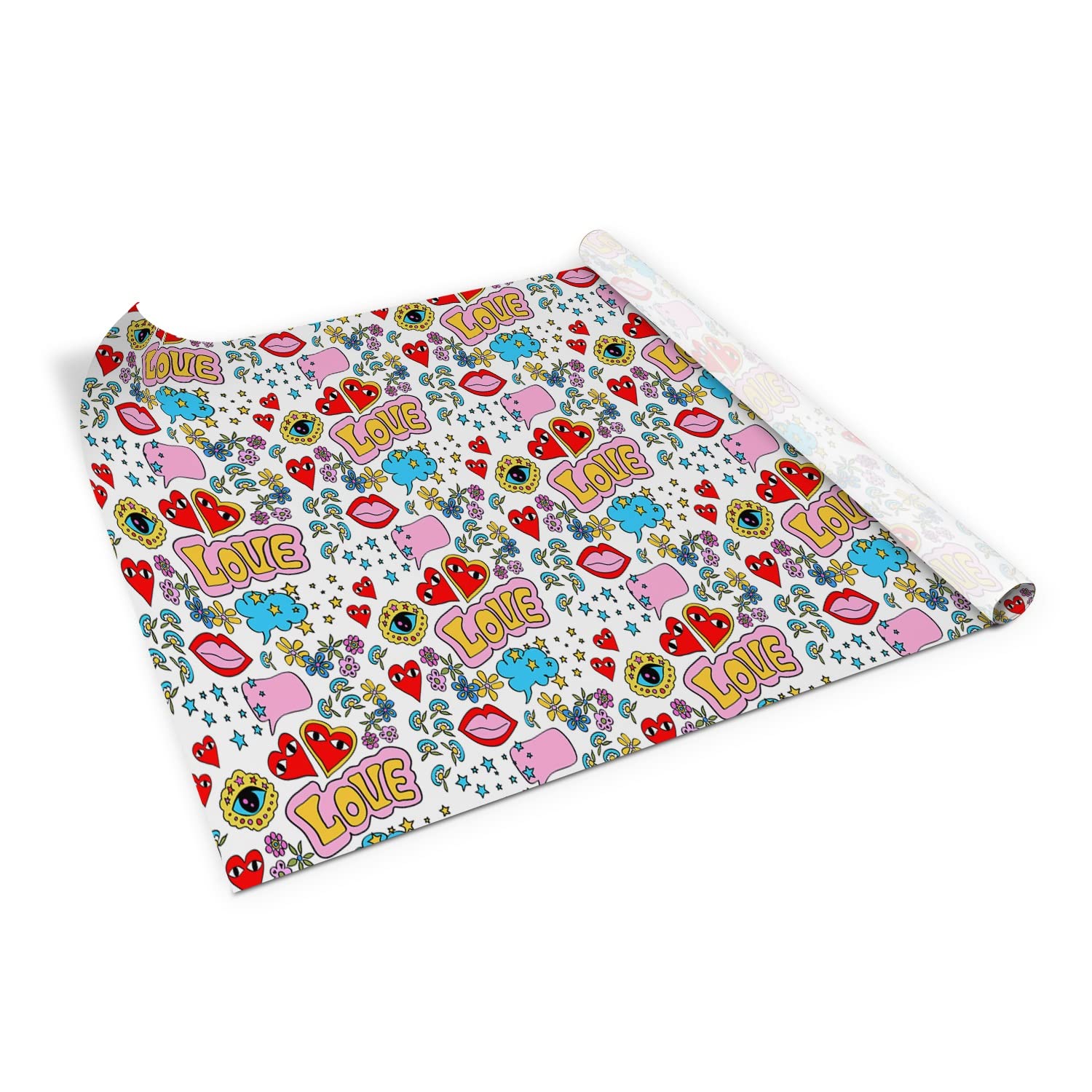 Pegatinas para muebles de salón y dormitorio lámina decorativa Amor para estantes