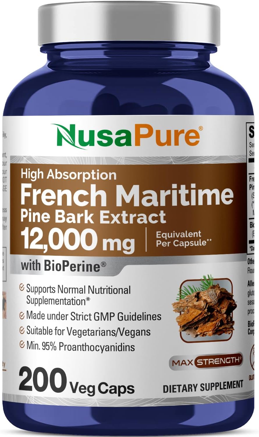 NusaPure French Maritime Pine Bark Extract Australia Ubuy