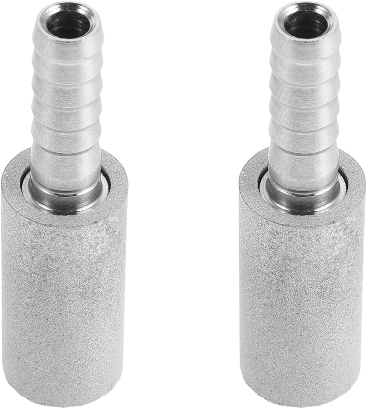 Abaodam 2pcs Stainless Steel 2 Micron Diffusion Stone for Home Brew Bubble Aerator, Resists Clogging and Provides Even Oxygen Distribution, for Beer Brewing in Small Studio Spaces