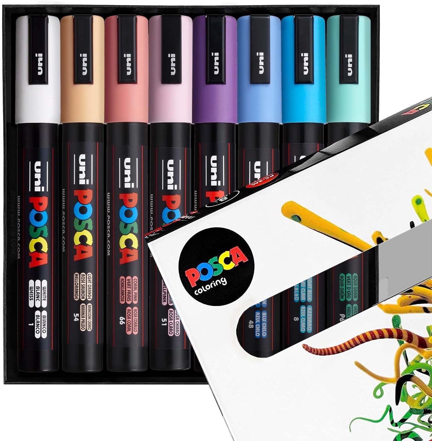 Lush Uni Posca Paint Marker Pen Scene in HD Lush Uni Posca Paint Marker Pen Scene in HD