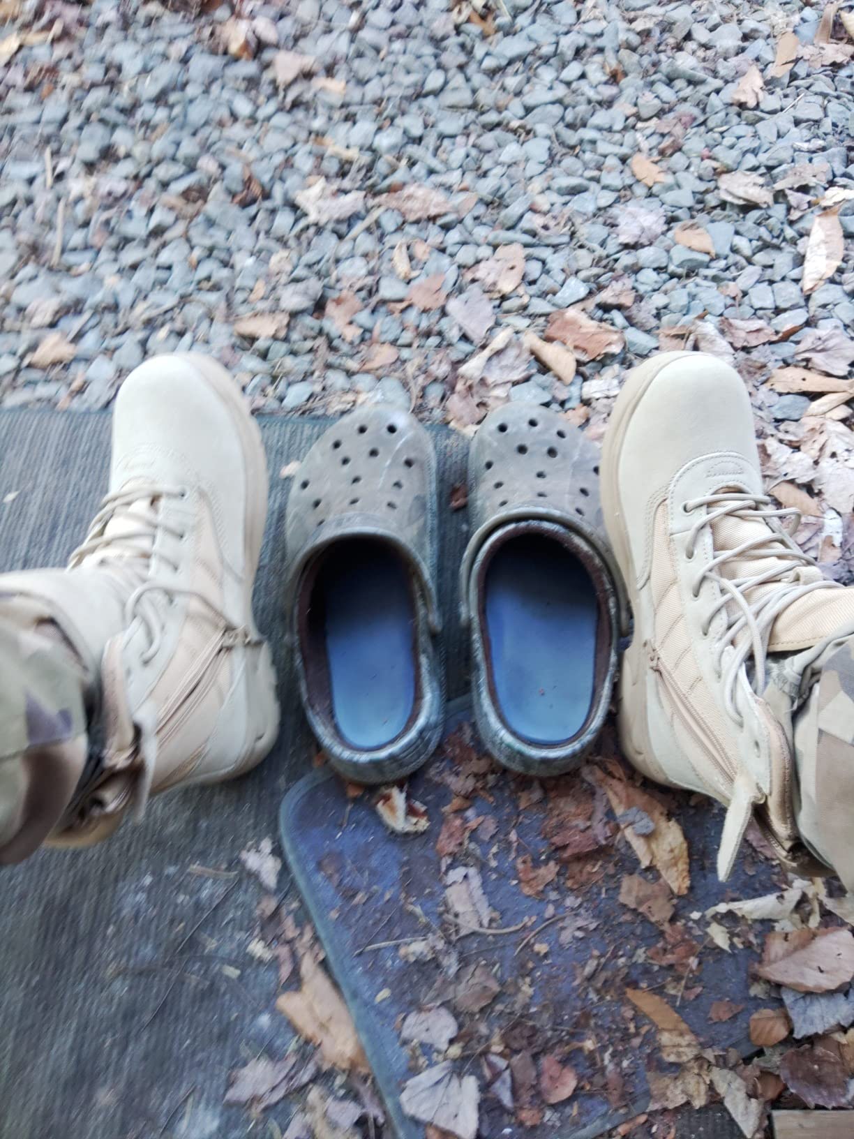 11/mo Finance NORTIV 8 Men's Military Tactical Work Boots Side