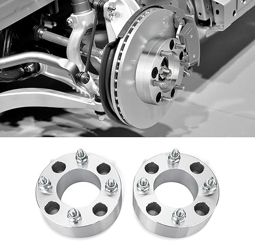 Miniatura 6 de AutoForever Adaptadores espaciadores de rueda de 2 pulgadas 4 x 433 espaciadores de rueda de 0157 x 4331in orificio del cubo de 2913in con