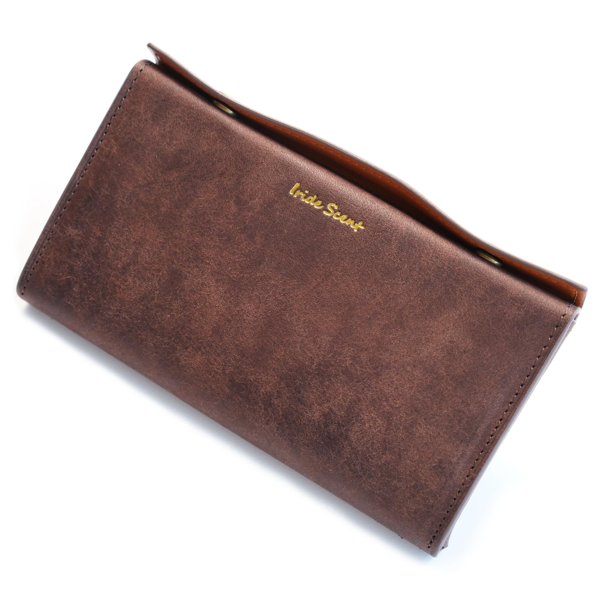 Men's Long Wallet, Tochigi Leather, Mini Wallet, Compact, Pueblo Women's, Convenient to Carry, Large Capacity, Genuine Leather