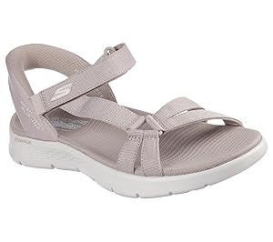 Skechers womens Go Walk Flex Sandal - Illuminate Hands Free Slip-ins