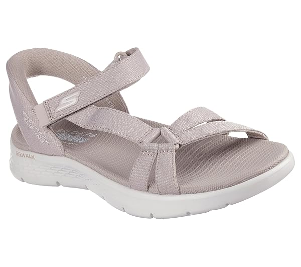 Skechers womens Go Walk Flex Sandal - Illuminate Hands Free Slip-ins
