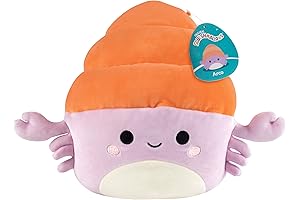 Squishmallows 10-Inch Arco the Hermit Crab Plush Toy